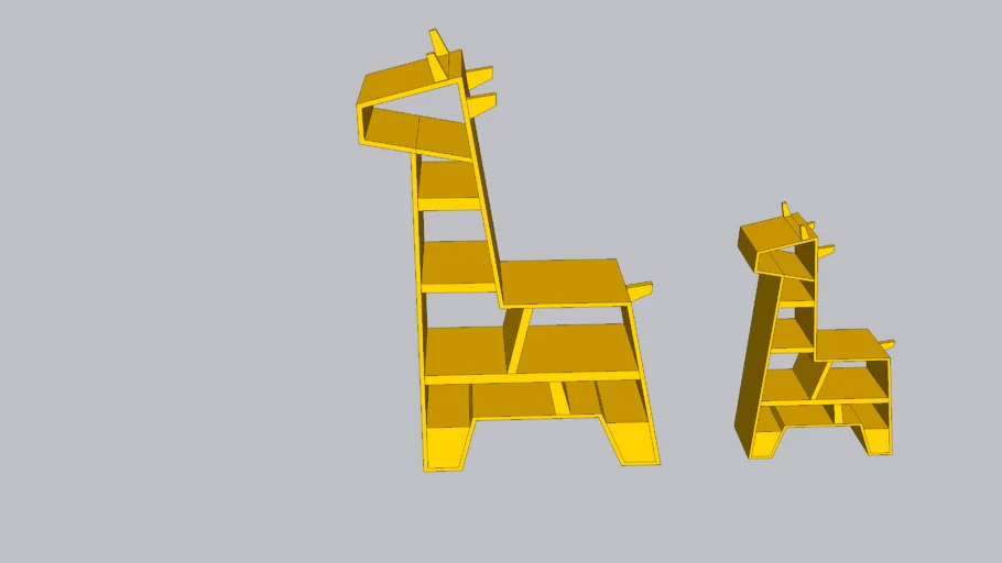 Estante Girafa - kids