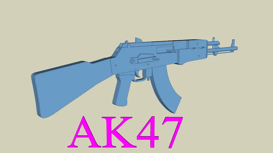 AK47 Rubber Band Gun