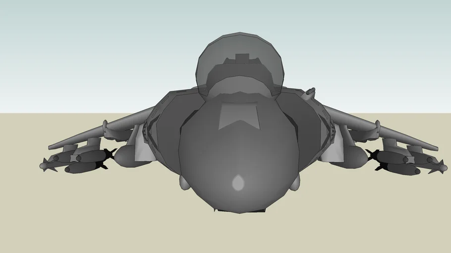 AV-8B Harrier Jump Jet