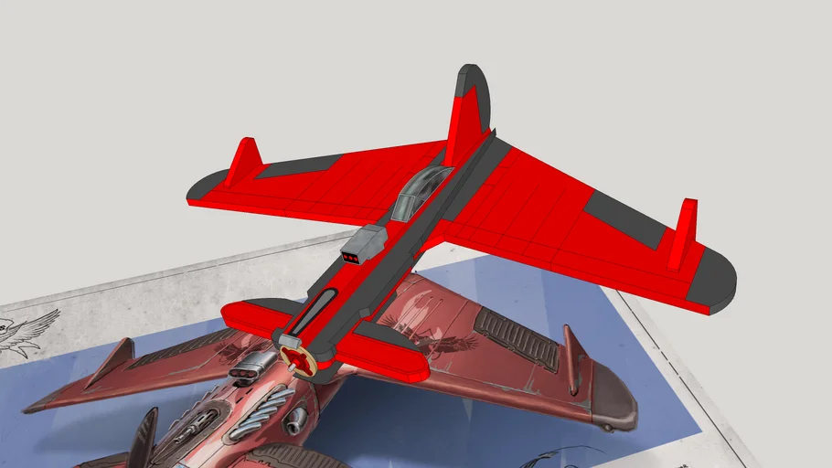 CRIMSON SKIES - DRAGSTER FIGHTER AIRCRAFT
