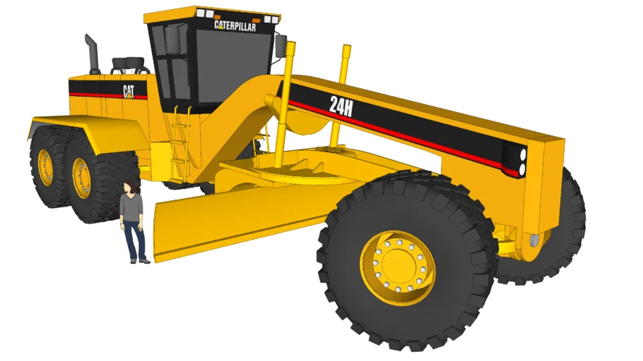 Caterpillar 24H Motor Grader- :)