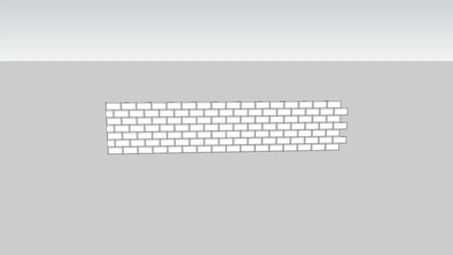 Keramik Metro 10x20 Bevel ( Metro Tile)