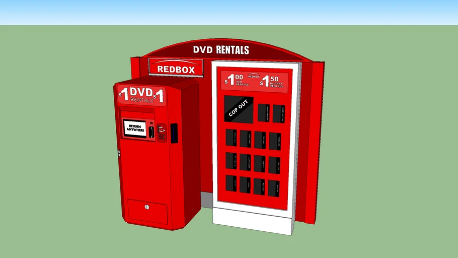 REDBOX DVD KIOSK