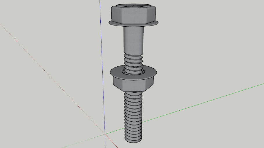3D Bolt & Nuts