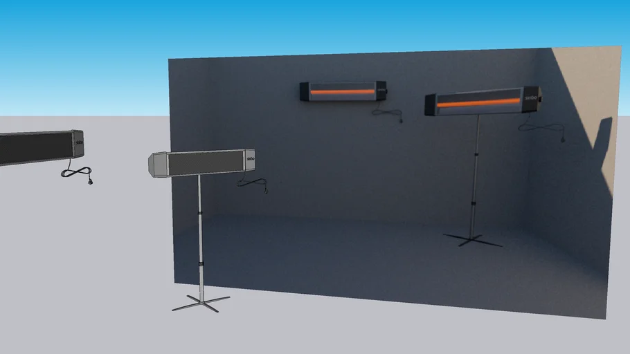 infrared heater - infrared ısıtıcı - elektrikli ısıtıcı - ufo