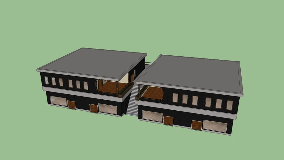 two story building | 3D Warehouse
