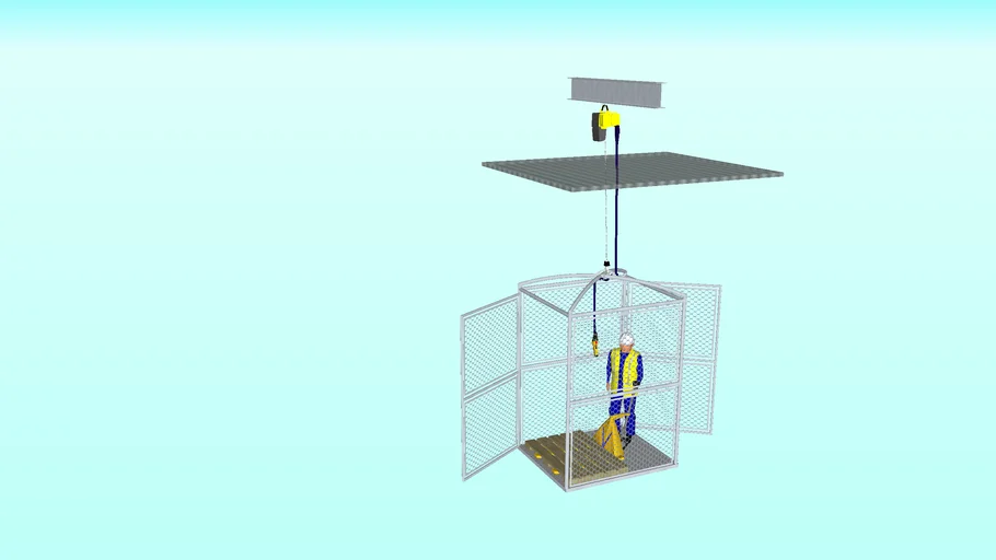 Elevador de carga / Charge elevator