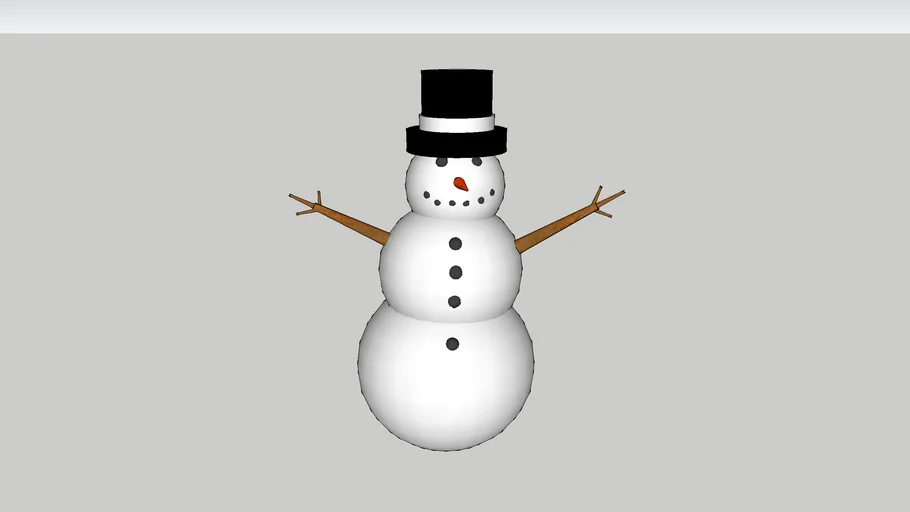 snowman | 3D Warehouse