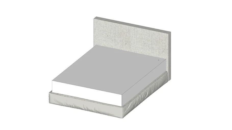 Cama cabecera sencilla