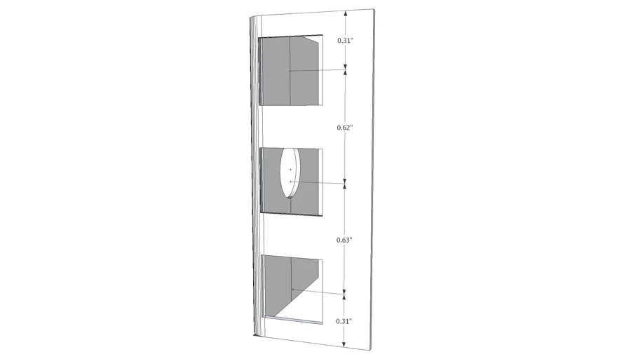 1U Server Rack Upright