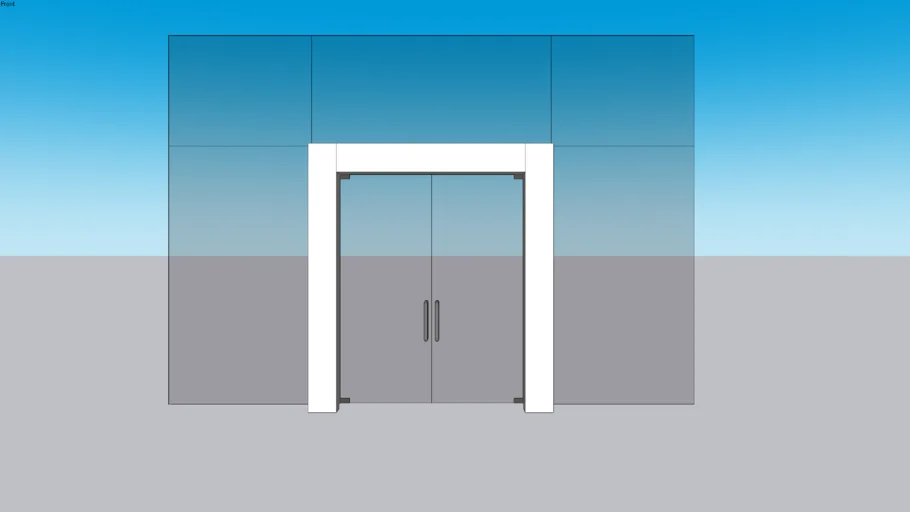 pintu kaca