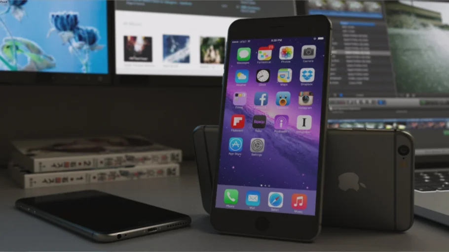 Apple iPhone 6 Plus (Gray)