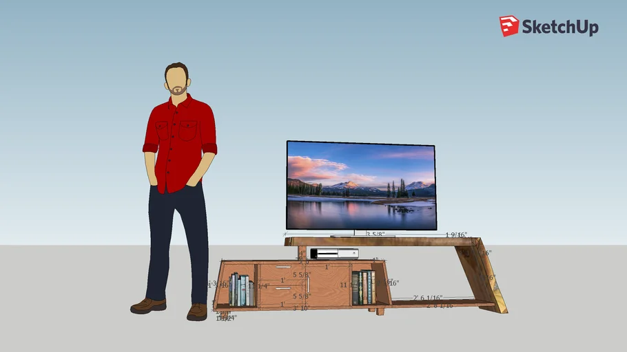 Live Edge TV Stand 