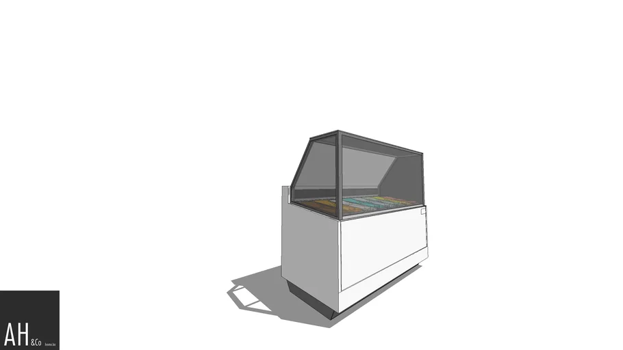 GELATO CASE APG 8 pan - Ice Cream Display