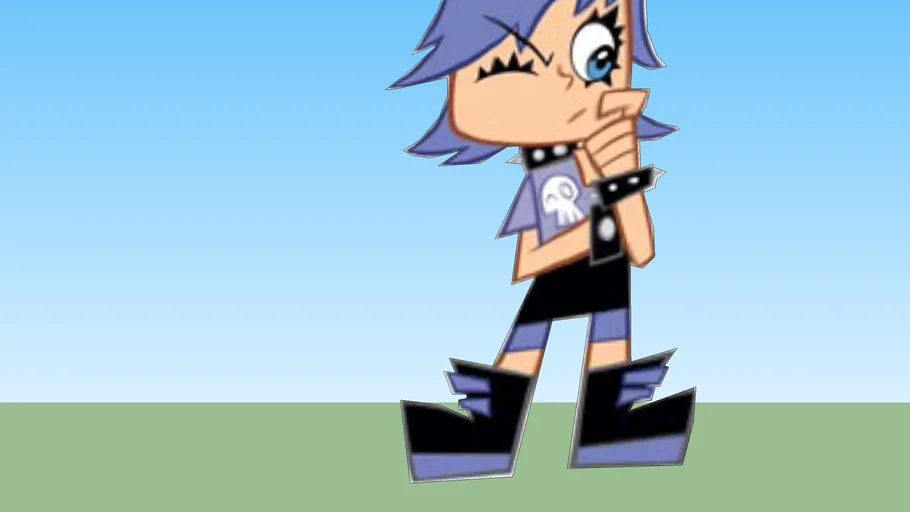 Hi Hi Puffy AmiYumi - Yumi Yoshimura 2D