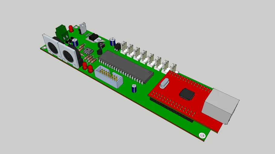 Carte 8 capteurs Midi OSC - Interface-Z