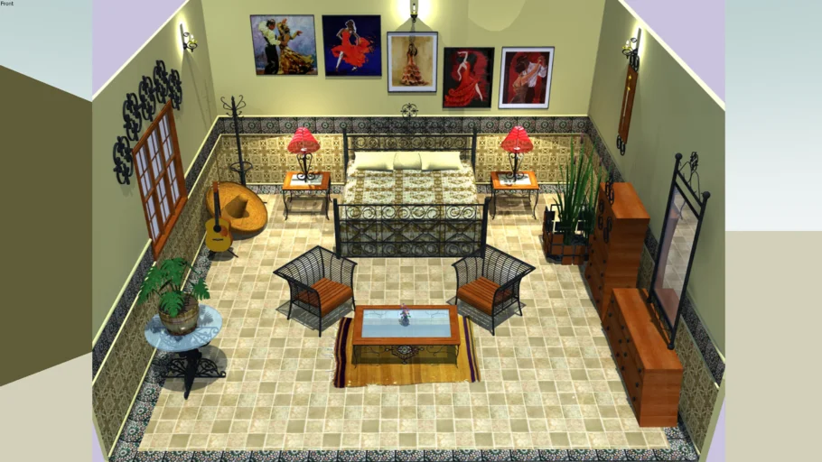 The Mediterranean Bedroom