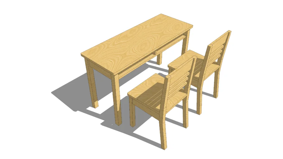 school table and chair