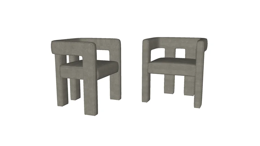 STATURE IVORY CHAIR 3dsky