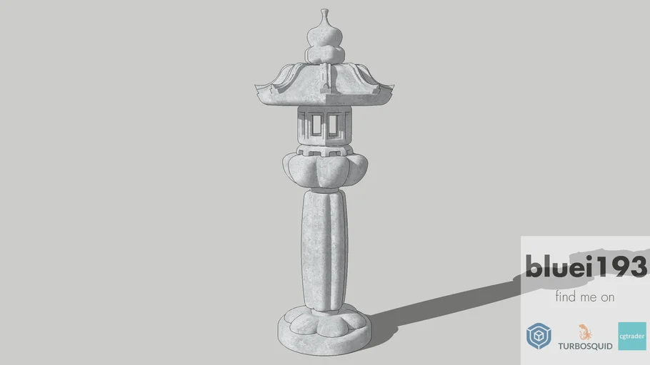 JAPANESE STONE LANTERN