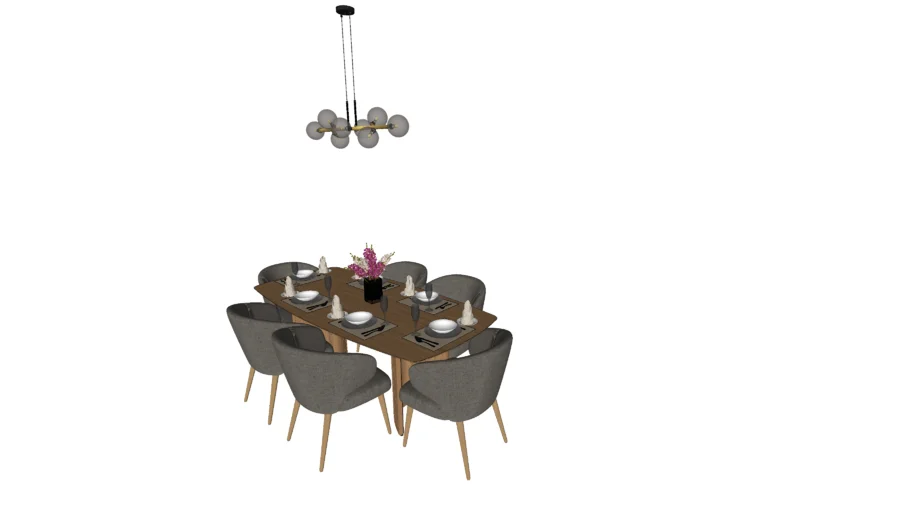 Table salle à manger classic chic