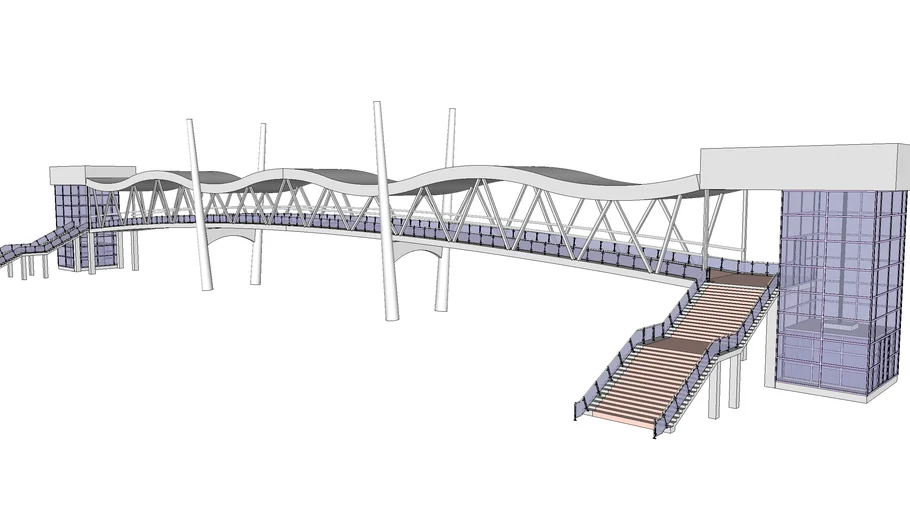overhead pedestrian crossings