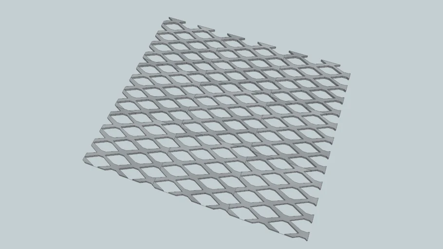 Expanded Metal Sheet