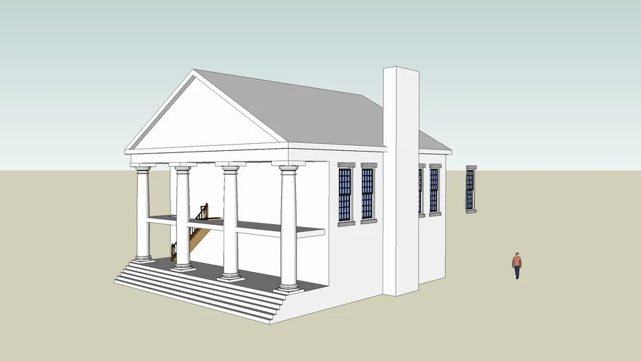 First Courthouse in Stanly County NC