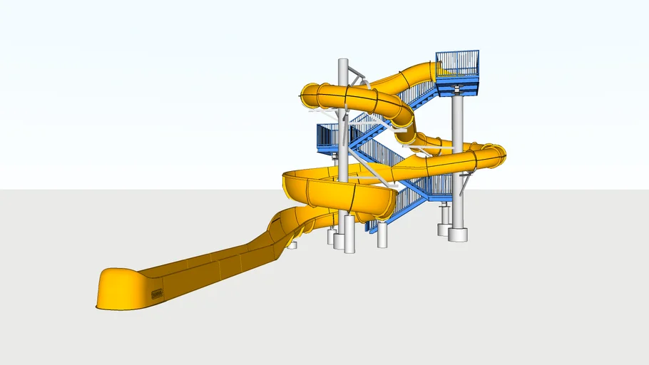 Waterslide | 3D Warehouse