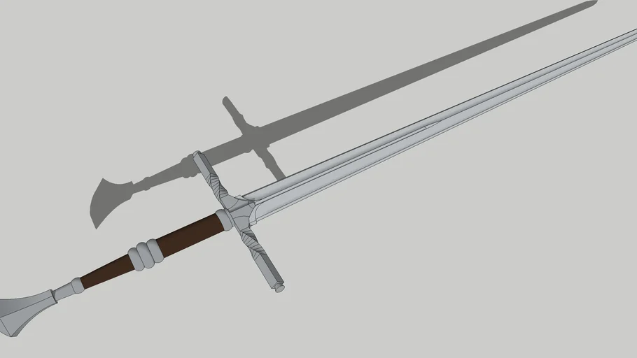 The Witcher 3 E3-trailer Steel sword