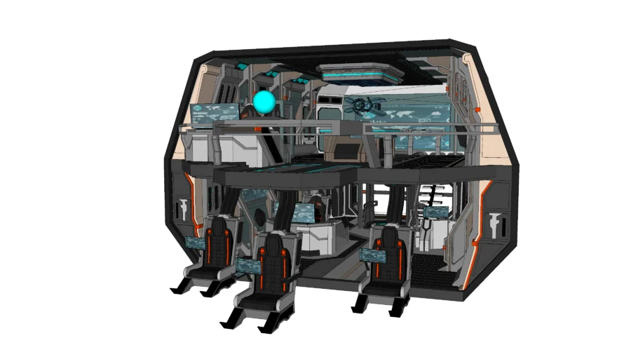 Star Citizen Carrack Bridge