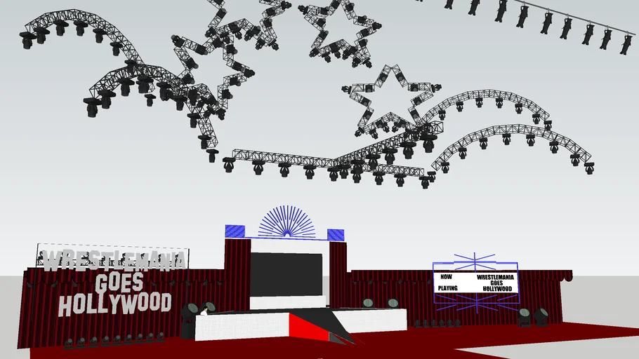 WWE WrestleMania 21 Stage