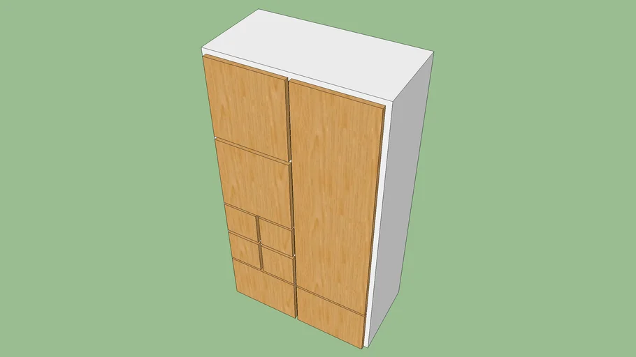 Ikea Rakke closet