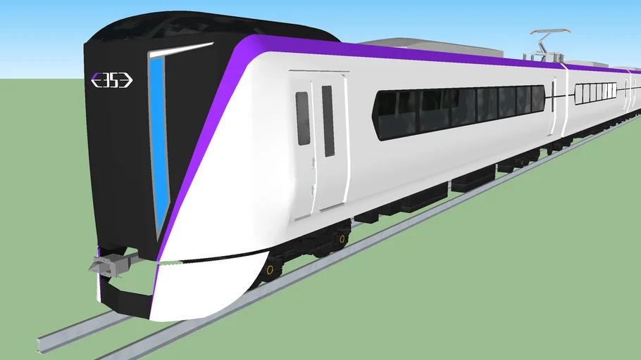 JR E353 Super Azusa | 3D Warehouse