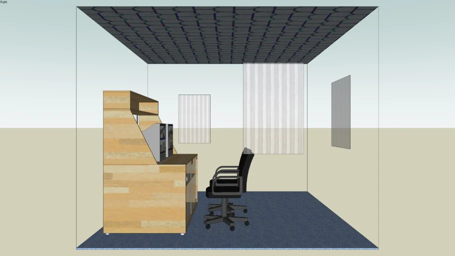 Security Cameras Control Room TV Console