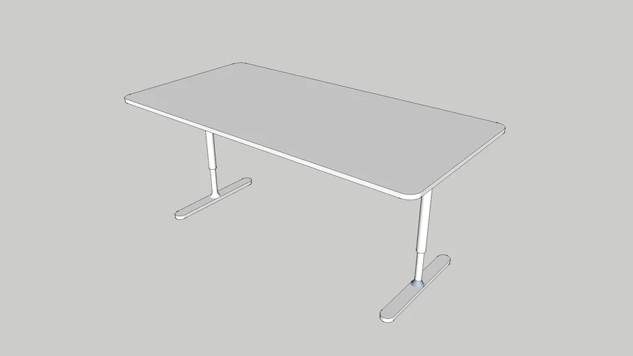 IKEA BEKANT Table Desk | 3D Warehouse