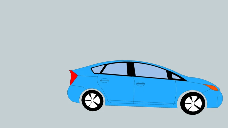 2012 Blue Toyota Prius