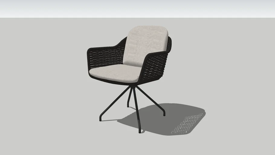 Focus dining chair anthracite cord - 4 Seasons Outdoor