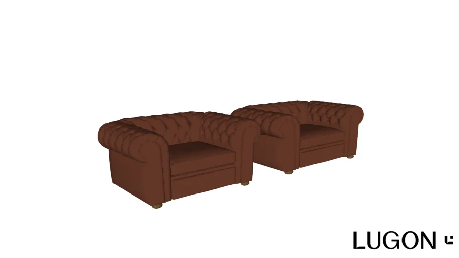POLTRONAS CHESTERFIELD - LUGON ESTOFADOS