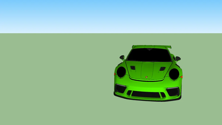911 gt3 rs VRAY ready