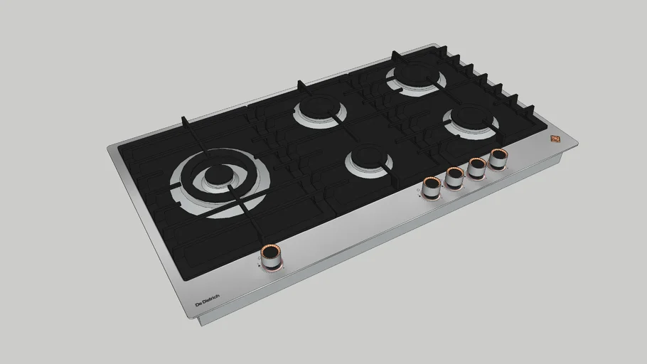DE DIETRICH PLATINUM 90CM GAS HOB DPE7929XF
