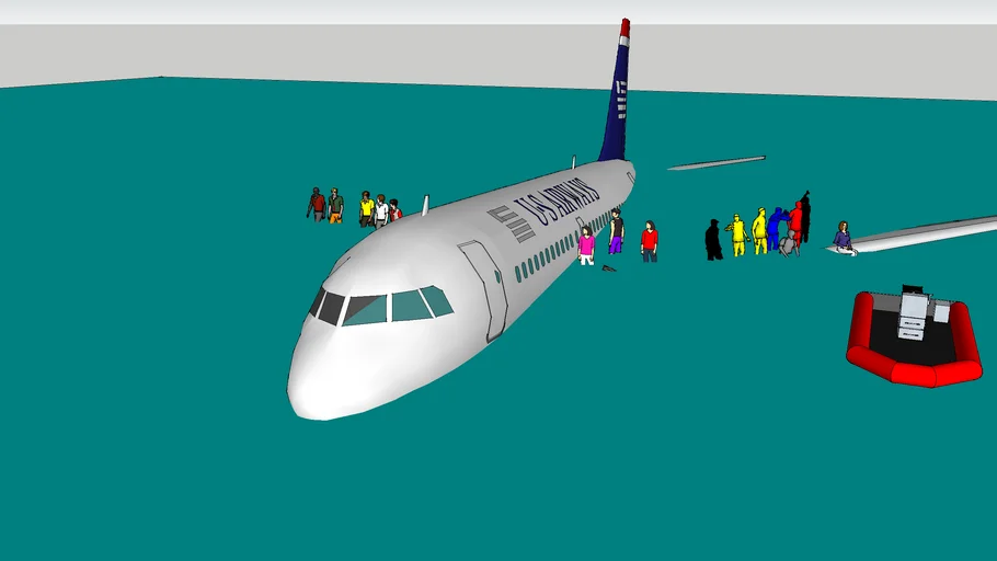 accidente a320 us airways en el rio hudson