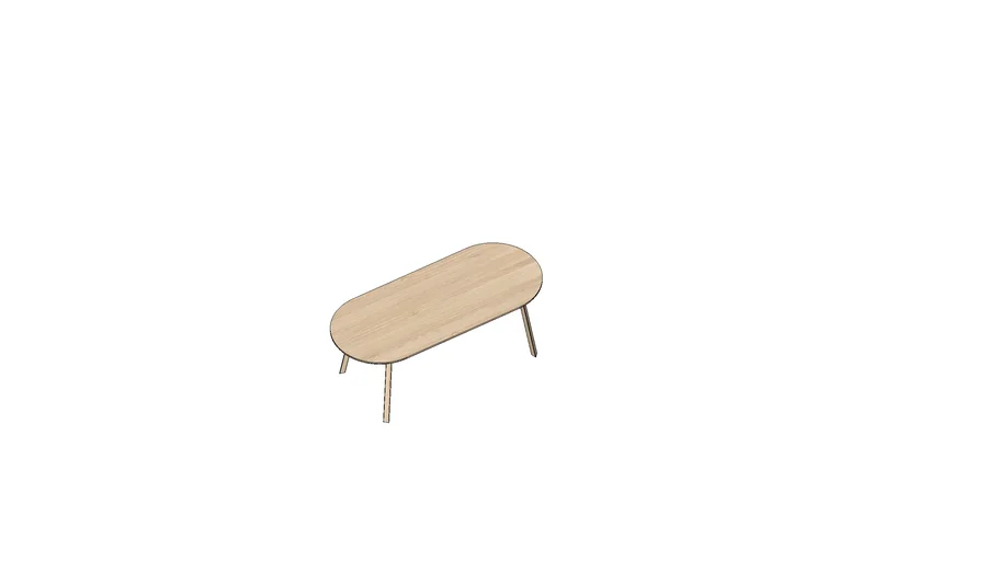 HAY - Triangle Leg Table 200 x 85