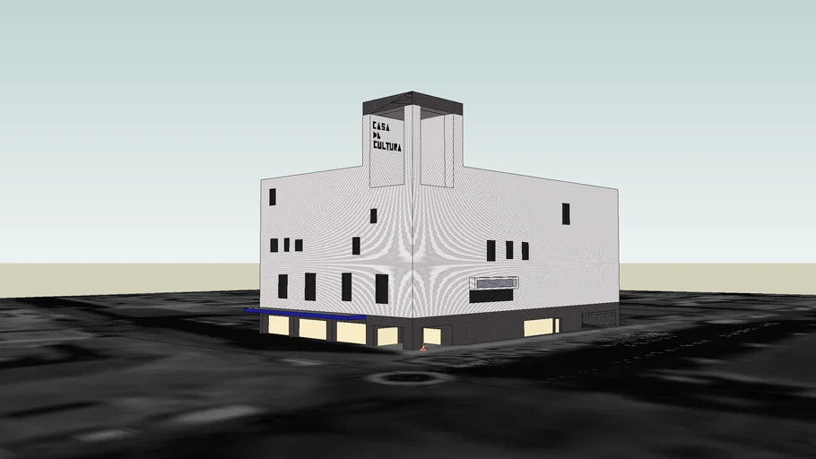 Casa de Cultura de Don Benito 3D