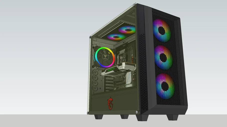 System Unit with RGB light