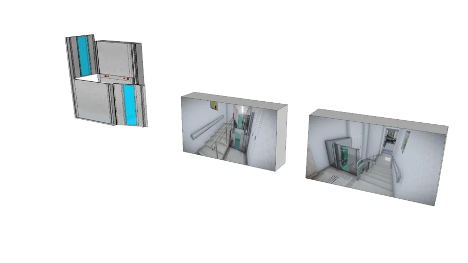 Plataforma elevatória -  Wheelchair lift Montele 