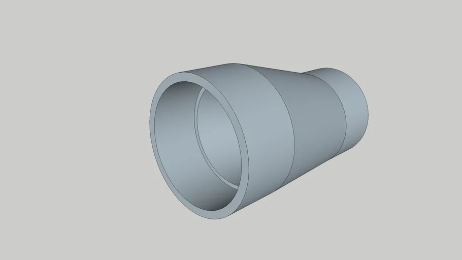 4" to 3" Off-Center Reducer 