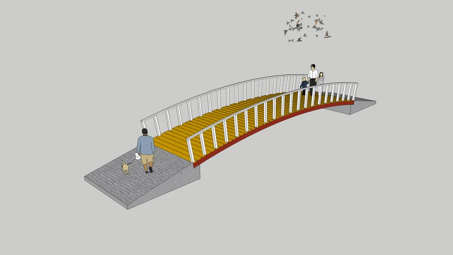Wooden Arch Bridge