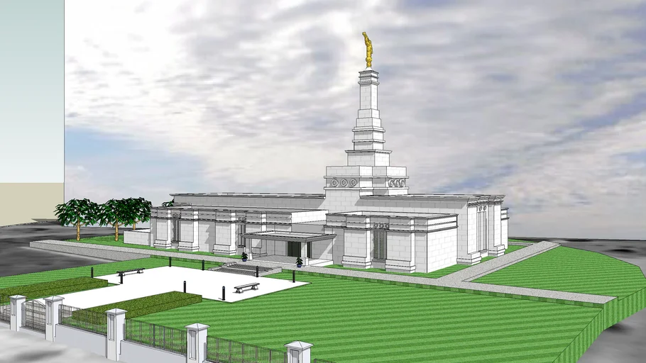 LDS. Temple Oaxaca Mexico, Templo Mormon. 74th. operating temple.