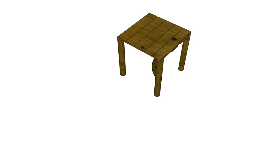 Rustic Table | 3D Warehouse